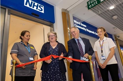 Secretary of State for Health and Social Care opens new NHS Community Diagnostic Centre